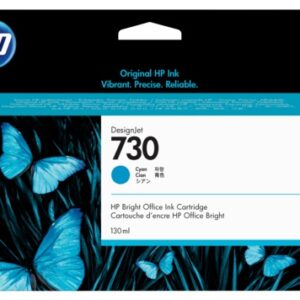 HP 730 130 ml Cyan Ink Cartridge  