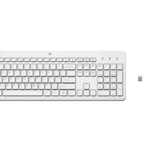 HP 230 klávesnica a myš/bezdrôtová/white