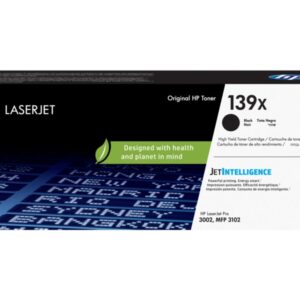 HP 139X, čierna tonerová kazeta 4000 strán, W1390X
