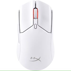 HP HyperX Pulsefire Haste 2/Herná/Optická/Pre pravákov/26 000 DPI/USB+BT/Biela