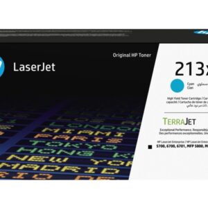 HP W2131X, cyan toner. kazeta HP LaserJet 213X