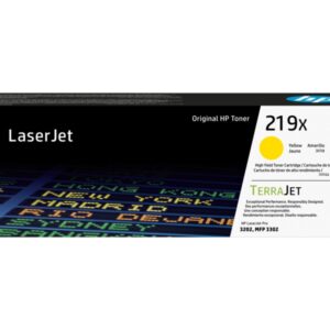 HP 219X, Žltá originálna tonerová kazeta, W2192X