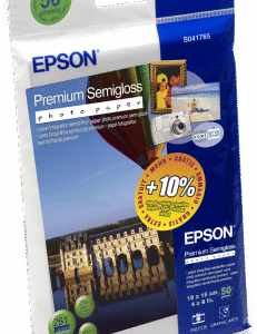 EPSON Premium Semigloss Photo Paper, 100x150 mm, 50x