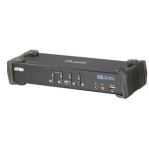 Aten 4 port DVI KVMP USB, 2 port USB HUB, audio