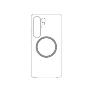 Samsung Priehľadný kryt s magnetickým úchytom pre Galaxy S25 Ultra Transparent