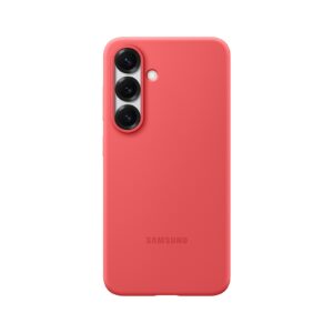 Samsung Silikónový zadný kryt pre Galaxy S25 Red