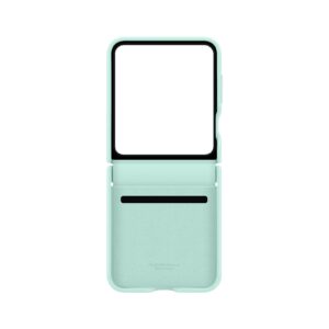 Samsung Ochranný kryt z vegánskej kože pre Flip 6 Mint