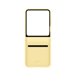 Samsung Ochranný kryt z vegánskej kože pre Flip 6 Yellow