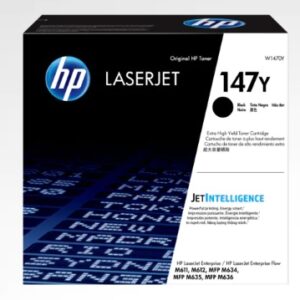 HP 147Y LaserJet čierna tonerová kazeta, W1470Y