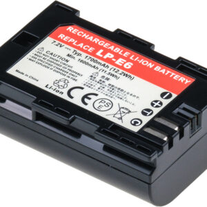 Batéria T6 power Canon LP-E6, LP-E6N, 1700mAh, 12,2Wh