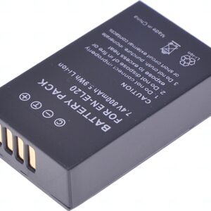 Batéria T6 power Nikon EN-EL20, EN-EL20a, 800mAh, 5,9Wh, čierna