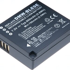 Batéria T6 power Panasonic DMW-BLE9, DMW-BLE9E, DMW-BLG10, DMW-BLG10E, BP-DC15, 700mAh, 5Wh