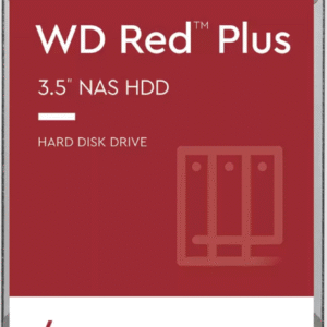 QNAP WD, HDD, Red Plus, SATA III, 3.5-inch, 4TB, WD40EFPX