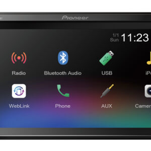 Pioneer DMH-A240BT 2DIN autorádio s LCD displejom a Bluetooth