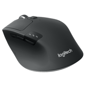 Logitech M720/Ergonomická/Optická/Pre pravákov/1 000 DPI/Bezdrôtová Bluetooth/Čierna