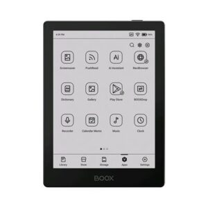 E-book ONYX BOOX GO 6, 6" Carta 1300, 32 GB, Bluetooth, Android 12, E-ink displej