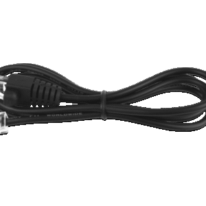 Kábel RJ12 24V pre pokladničnú zásuvku a tlačiareň, 1,1 m, čierny