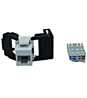 Keystone modul RJ45 netienený, Cat.5e, samozárezový, SFA