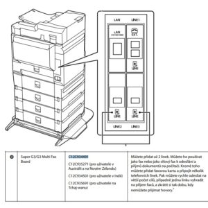 WF-C879R/WF-C2XXXX Multi fax board