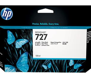 HP no 727 - čierna foto ink.kazeta veľká, B3P23A