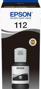 Epson 112 EcoTank Pigment Black ink bottle