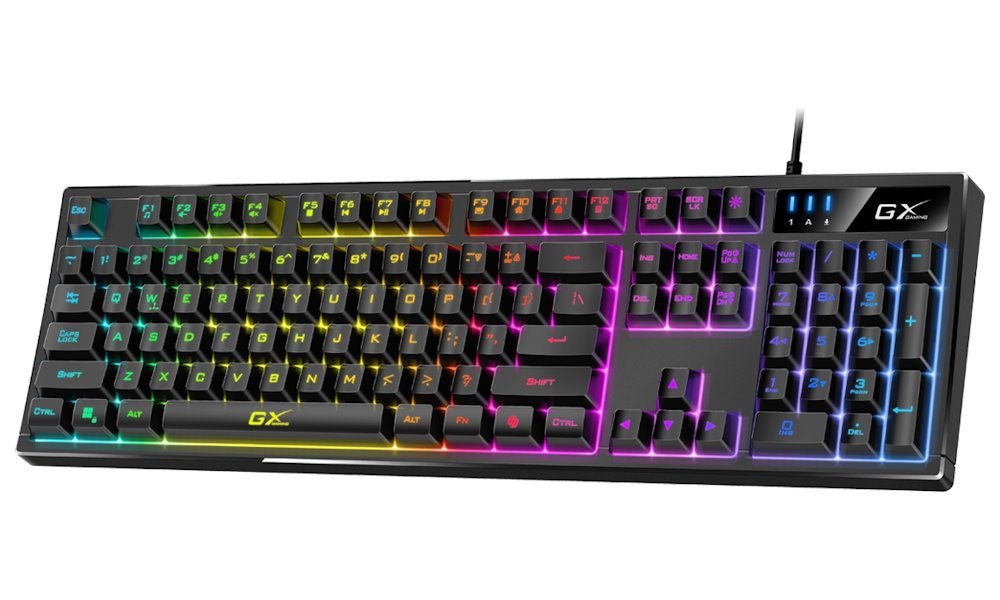 Genius GX Gaming Scorpion K7/Drôtová USB/ CZ- SK layout/Čierna