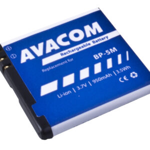 Batéria AVACOM GSNO-BP5M-S950A do mobilu Nokia N81, 6500 Slide Li-Ion 3,7 V 950mAh (náhrada BP-5M)