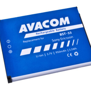 Batéria AVACOM GSSE-W900-S950A do mobilu Sony Ericsson K550i, K800, W900i Li-Ion 3,7 V 950mAh (náhrad