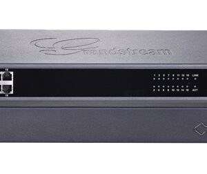 Grandstream GXW4216, VoIP, SIP, 16x FXS, 1x Gbit LAN, grafický displej, RJ21, rack