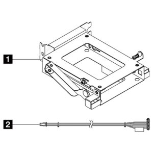 ThinkSystem ST50 V3 3rd 3.5" HDD Cage kit