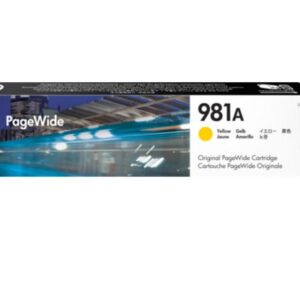 HP 981A - žltá atramentová kazeta, J3M70A
