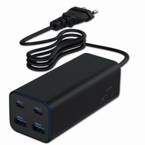 Gembird 100W adaptér 2xUSB-C, 2xUSB-A