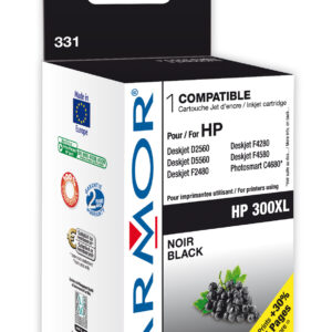 WECARE ARMOR ink kompatibilný s HP DJ D2560, CC641EE, 21ml, čierna/black