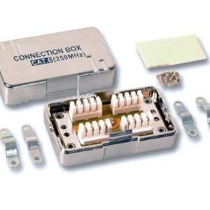 PromiumCord Propojovací box pre káble Cat.6, narážací, tienený