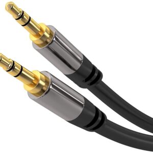 PremiumCord HQ tienený kábel stereo Jack 3.5mm - Jack 3.5mm M/M 1,5m