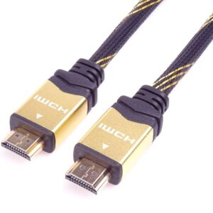 PremiumCord dizajnový HDMI 2.0 kábel, pozlátené konektory, 5m