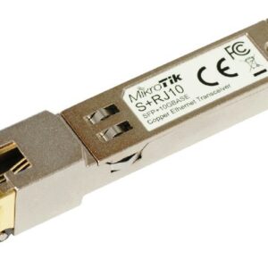 MikroTik S+RJ10 - RJ45 SFP+ metalický modul 10/100/1000M/2.5G/5G/10G