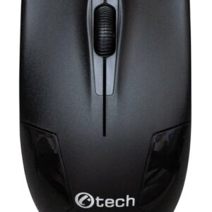 C-TECH WLM-08/Kancelárska/Optická/1 200 DPI/Bezdrôtová USB/Čierna