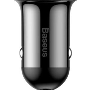 Baseus CCALLP-01 Grain Pro Nabíjačka do Autá 2xUSB 4.8A Black