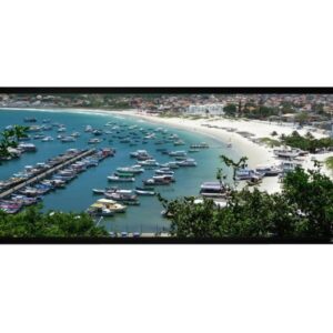 ELITE plátno pevný rám CINEMA Scope 103'' 35:1