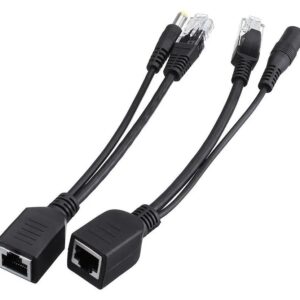 PoE pasívne - sada káblov (injector a splitter)