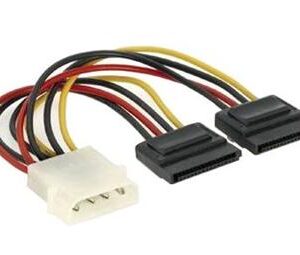 PremiumCord Napájací kábel k HDD 5,25 Molex-2xSeri