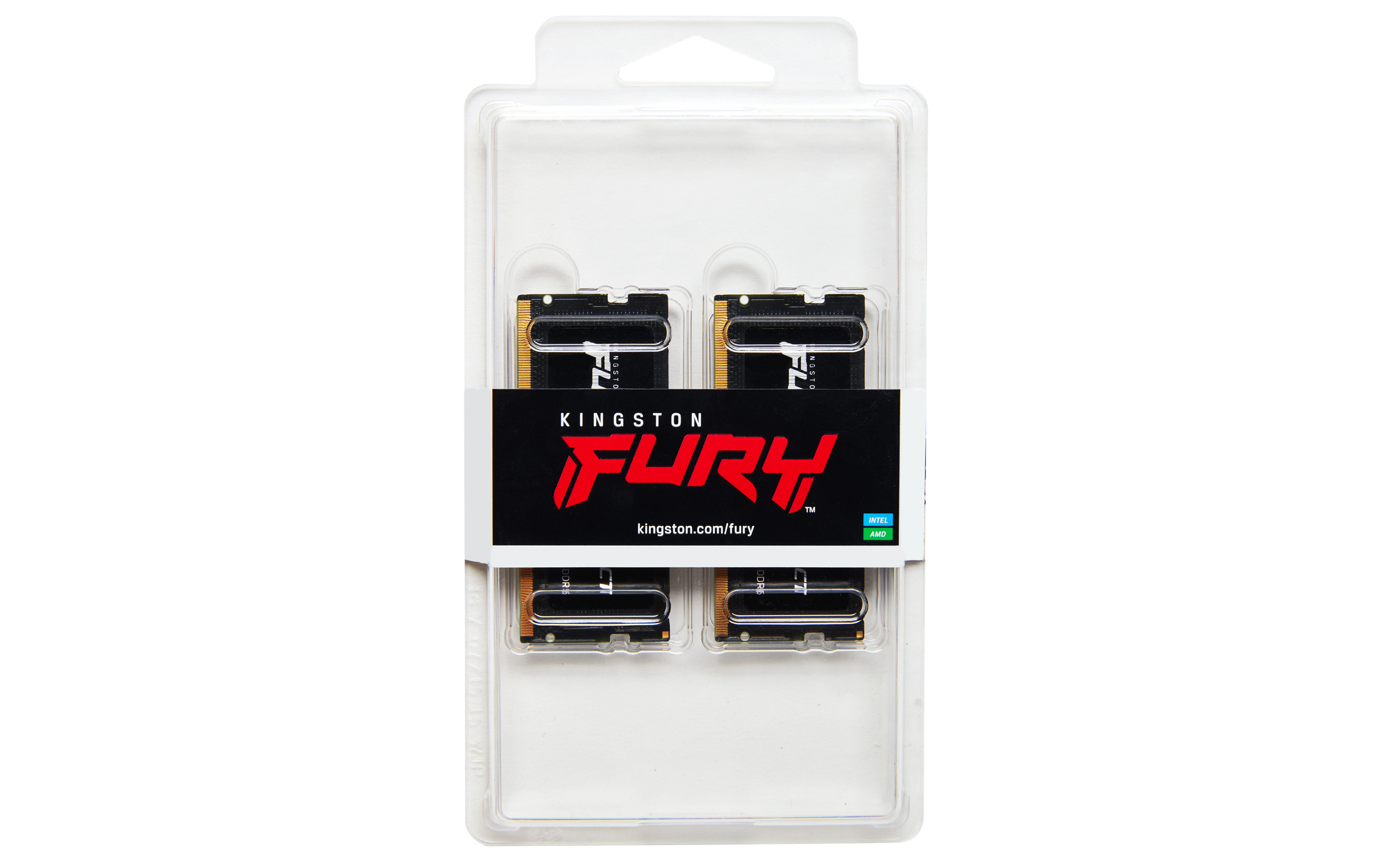Kingston FURY Impact/SO-DIMM DDR5/32GB/4800MHz/CL38/2x16GB/Black