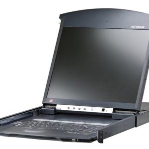 Aten 16-port Cat.5 KVM PS/2+USB, 19" LCD, IP