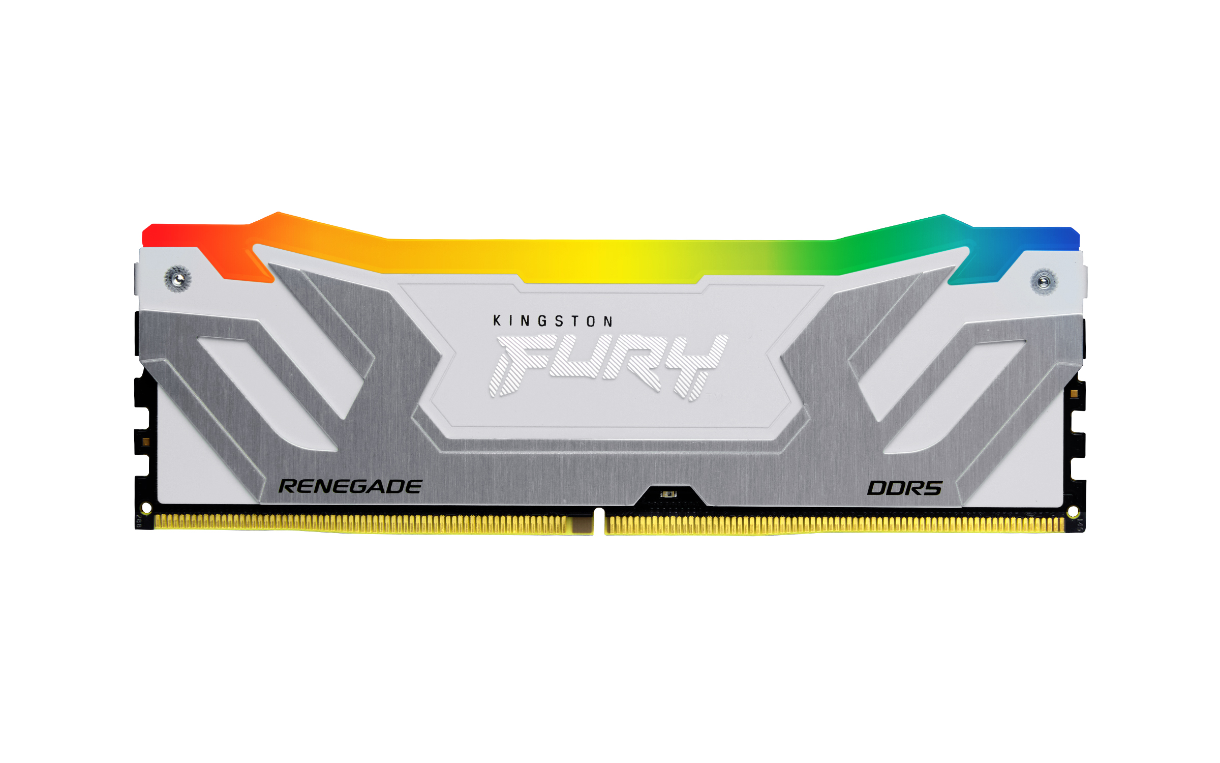 Kingston/CUDIMM DDR5/24/8800MHz/CL42/1x24GB/RGB/White