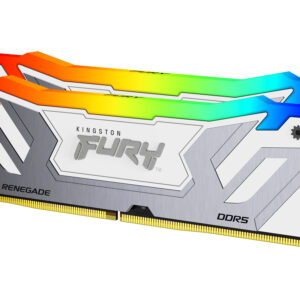 Kingston/CUDIMM DDR5/48/8800MHz/CL42/2x24GB/RGB/White