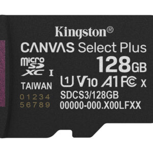 Kingston Canvas Select Plus/Micro SDXC/128GB/UHS-I U1 / Class 10
