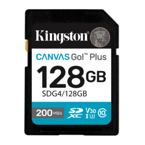 Kingston Canvas Go Plus/SDXC/128 GB/UHS-I U3 / Class 10