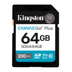 Kingston Canvas Go Plus/SDXC/64GB/UHS-I U3 / Class 10