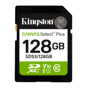 Kingston Canvas Select Plus/SDXC/128GB/UHS-I U1 / Class 10